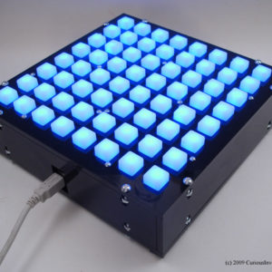 Arduinome BLACK Acrylic Case Kit-0
