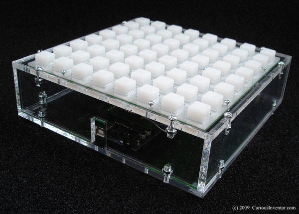 Arduinome Clear Acrylic Case Kit-0