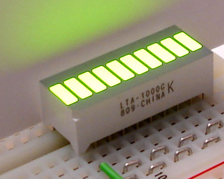 Green Bargraph LED-0