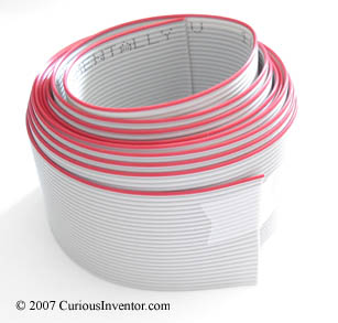 Grey Ribbon Cable (25 Conductors)-0