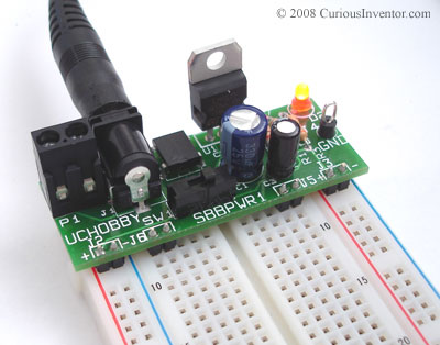 Plug-In Bread Board Power Supply Module (Kit)-0