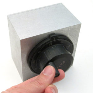 Hand Crank Pulse Generator in Aluminum Case-0