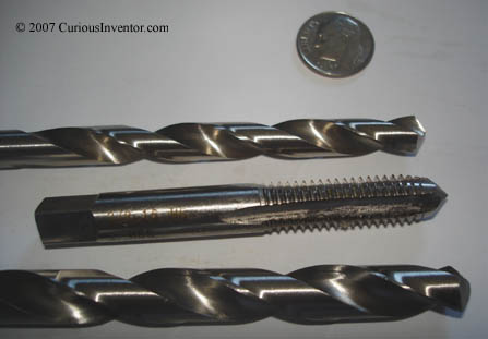 3/8-16 Coarse Tap Plus Tapping and Clearance Drill Bits-0
