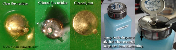 Cleaning flux residues
