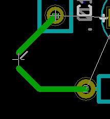 deleting tracks in kicad