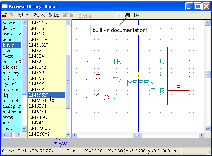 kicad library browser