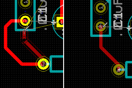 redo traces by drawing somewhere else