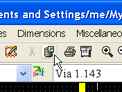 undelete in kicad's pcbnew